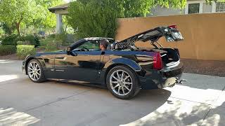 2008 Cadillac XLR-V Top Operation