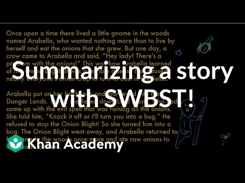 Summarize Fiction With Swbst