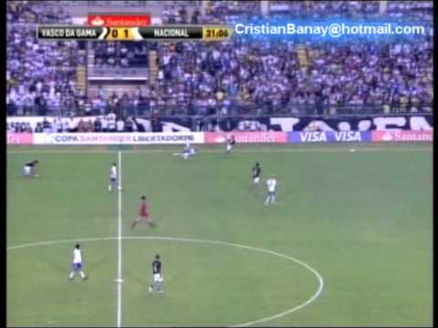 Vasco da Gama 1 Nacional 2 Copa Libertadores 2012 Los Goles x Maximo Goñi