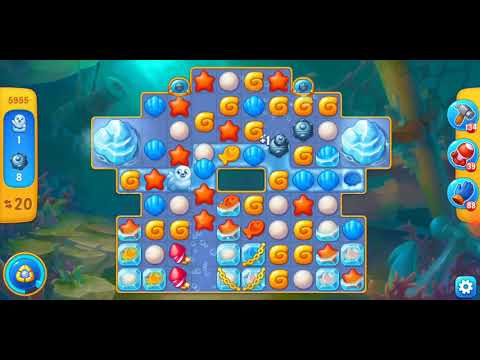 Fishdom. 5955 level no boosters and diamonds