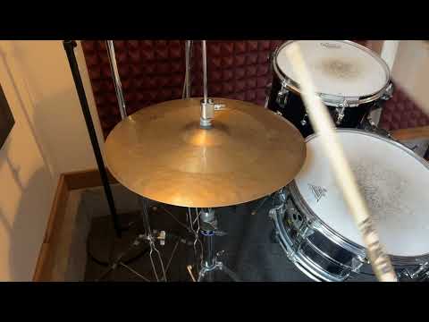 Used Nicky Moon Modern Angel 15" Hi Hats T-1017g B-1215g w/ video demo of actual cymbal for sale image 3
