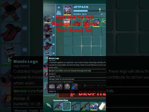 Abiotic Factor Cold Fusion: The Best Armor Combo #abioticfactor #gaming #coldfusion #clips