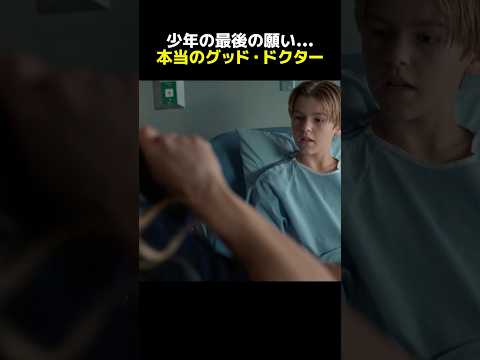 少年の最後の願い… 本当のグッド・ドクター