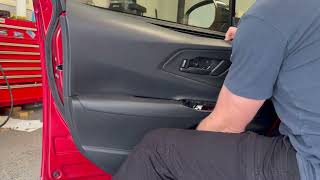 How To Remove A Door Panel on a 2023 to 2025 Toyota Prius