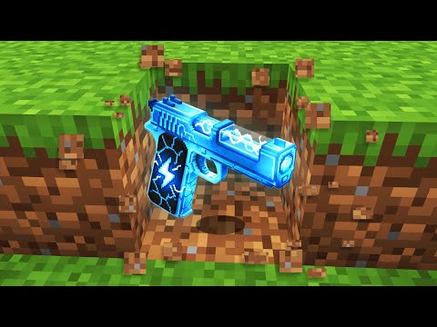 Minecraft, But Drops Are Mega Guns...