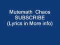 Mutemath Chaos 