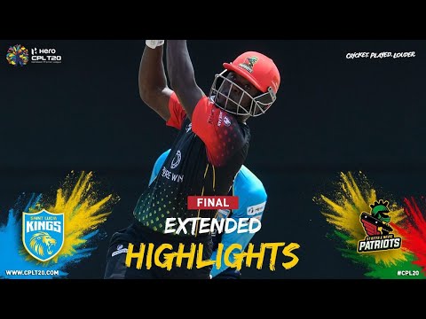 Final | Extended Highlights | Saint Lucia Kings vs St. Kitts & Nevis Patriots | CPL 2021