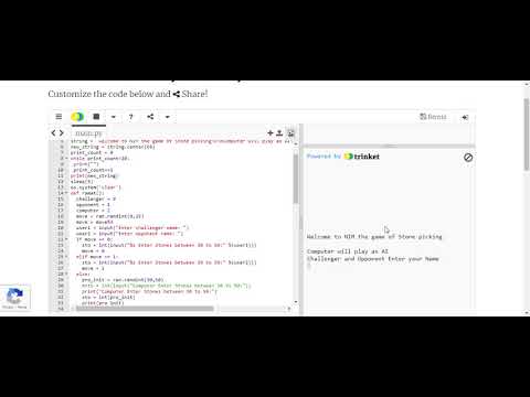 Python Code For Nim
