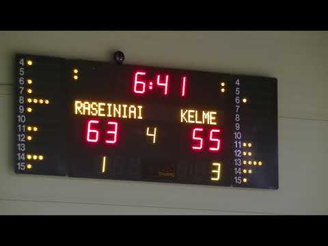 Raseinių "Raseiniai" - Kelmės "Kelmė" 4 kėlinys