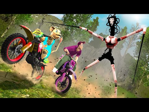 Escaping the LOCUST on DIRT BIKES... (Gmod Sandbox)