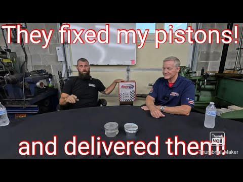 Racetec delivers my 604 pistons