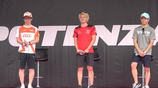 2024 SUPER GT Rd.4 FUJI 8/3 坪井翔 高星明誠 山本尚貴 ブリヂストンブース 予選前トークショー  4K