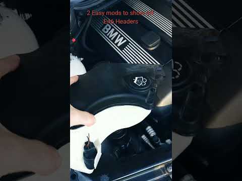2 Easy Mods to Display Headers on your E46