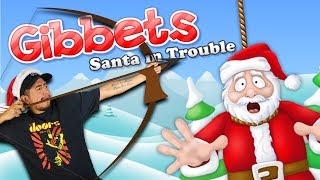 LETS RESCUE SANTA! GIBBBETS SANTA IN TROUBLE GAMEPLAY - Free Christmas Games