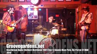Groove Gardens presents: Heartbreak Radio (Delbert McClinton) live @ Smoke Meat Pete&#39;s