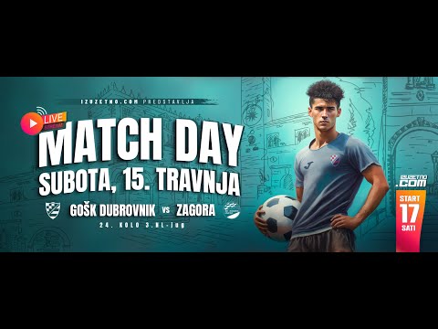 GOŠK DUBROVNIK 1919 - ZAGORA (24. kol 3.NL-jug)