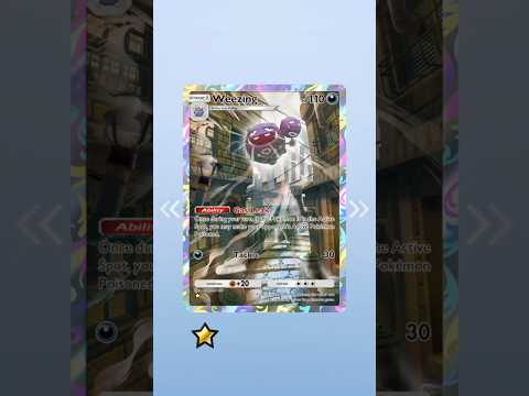 #21 Holographic +1 Wheezing in Mewtwo Booster Pack #pokemon #pokemoncards #tcg