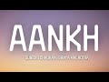 Ja Jhooth Tere Irade Hai Hmm Aankh Lyrics Sunidhi Chauhan Sanya Malhotra