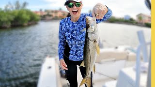 Florida Keys Bay Fishing: Snook in Blackwater Sound
