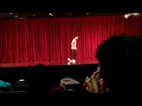 Rohit gosain  stage performance by Rohit gosain at tech mahindra