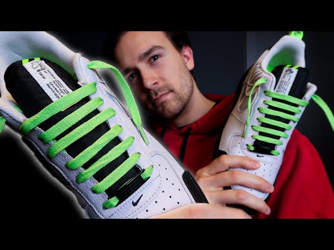 So Bindest Du Air Force 1 - Bar Lacing