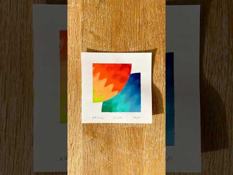 27/100 artwork challenge: #vibing #abiooiart #abiooi100 #satisfying #challenge #art #acrylicpainting