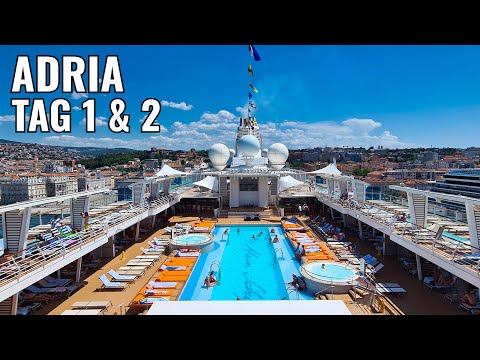 Mein Schiff 5: Adria ⚓ | Tag 1 & 2 | Triest & 1. Seetag