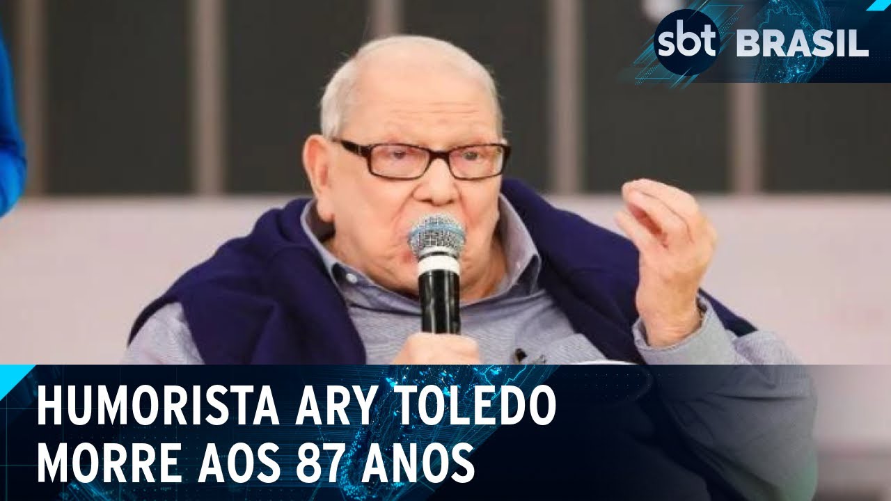 Morre Ary Toledo, humorista dono de 65 mil piadas e anedotas | SBT Brasil (12/10/24)