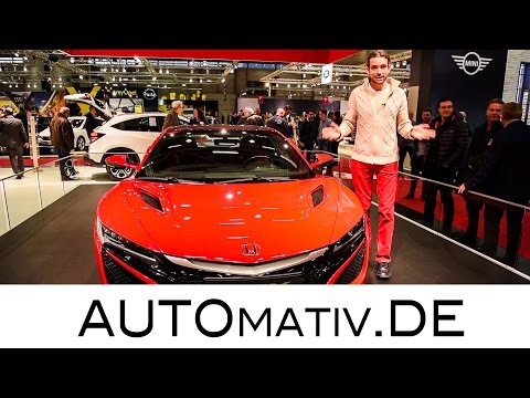 Honda NSX Supersportwagen (581 PS) (2017) auf der Vienna Auto Show 2017