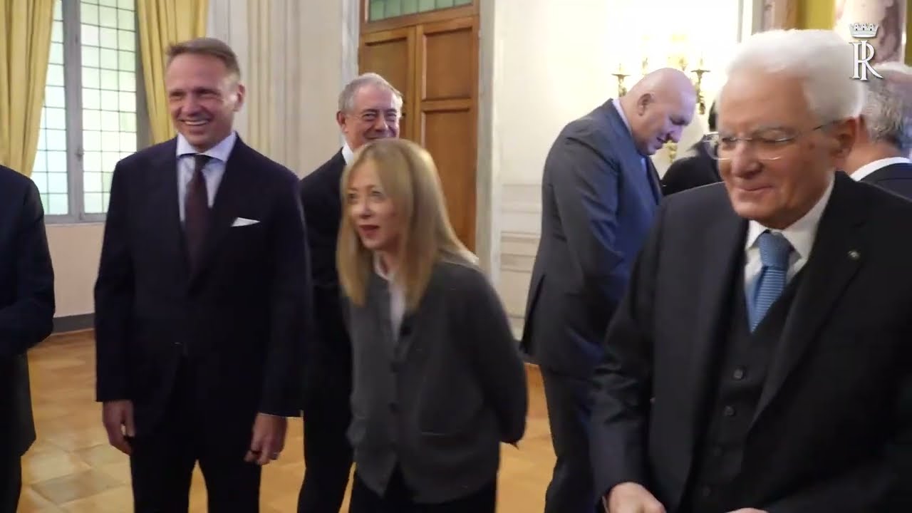 MATTARELLA RICEVE IL GOVERNO AL QUIRINALE IN VISTA DEL CONSIGLIO EUROPEO DEL 18 DICEMBRE