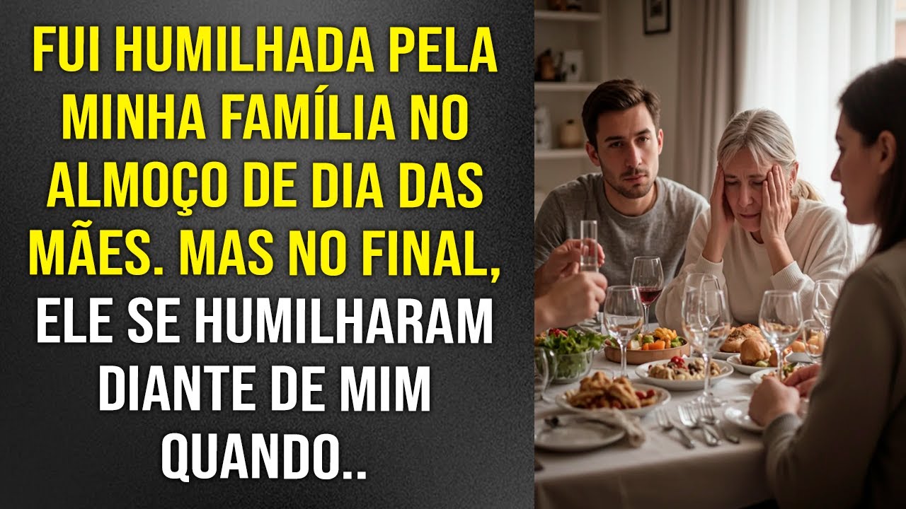 Fui humilhada pela minha família no almoço de Dia das Mães. No final, eles se humilharam para mim