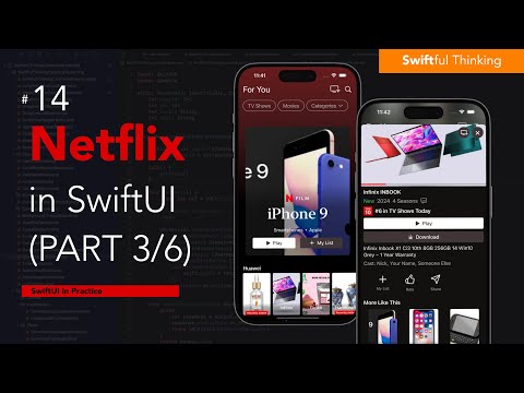 Rebuild Netflix in SwiftUI (Part 3/6) | SwiftUI in Practice #14 thumbnail