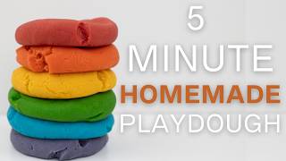 How to Make Homemade Playdough (and a Montessori Playdough Kit)