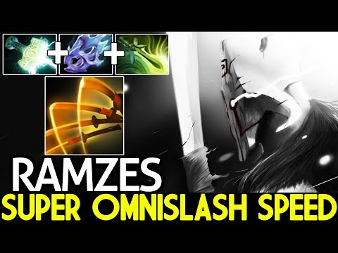 Ramzes [Juggernaut] Max Attack Speed Super Omnislash Carry Game 7.21 Dota 2