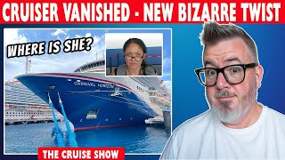 BIZARRE TWIST IN MISSING CRUISER STORY