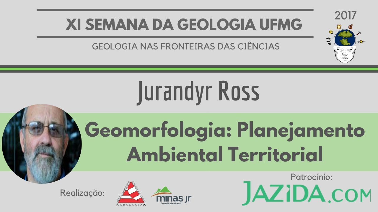 Jurandyr Ross: Geomorfologia Aplicada ao Planejamento Ambiental Territorial