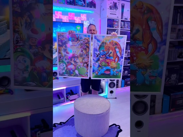 Vídeo relacionado con KiKiHong 3 Pcs Cuadros Gaming Pared Posters para Pared Gaming