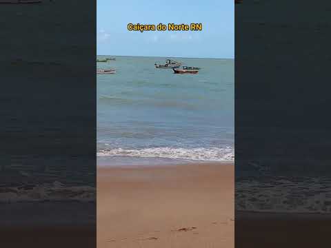 Pelas trilhas do RN. estamos na Praia de Caiçara do Norte.