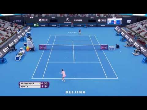 2016 China Open Final Hot Shot | Agnieszka Radwanska
