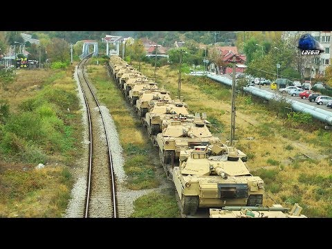 LDE2100 60-1317-6 & Tren Militar cu Tancuri/Military Train with Tanks in Oradea - 26 October 2018