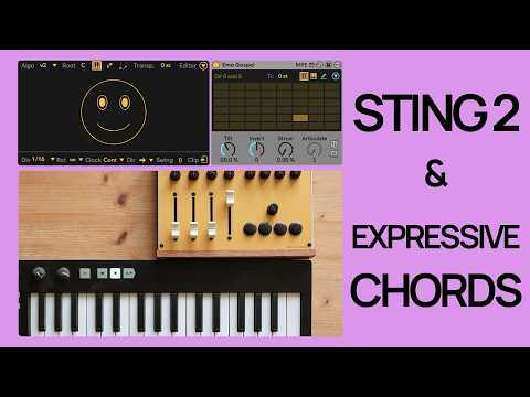 Sting 2 + Expressive Chords - Building a Semi-Predictable, Musical Generative System in ableton live