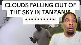 Clouds Falling From The Sky In Tanzania