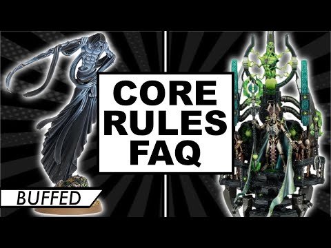 Core Rules FAQ 2023 Q1 - How It Effects Necrons? - Warhammer 40k 9th Edition