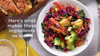 How to Make a Healthy Colorful Super Salad Recipe • Tasty