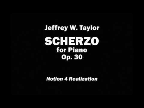 Jeffrey Taylor: Scherzo for Piano