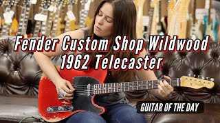 Video thumbnail for Fender Custom Shop Wildwood 1962 Telecaster | Guitar of the Day - Angela Petrilli by Normans Rare Guitars