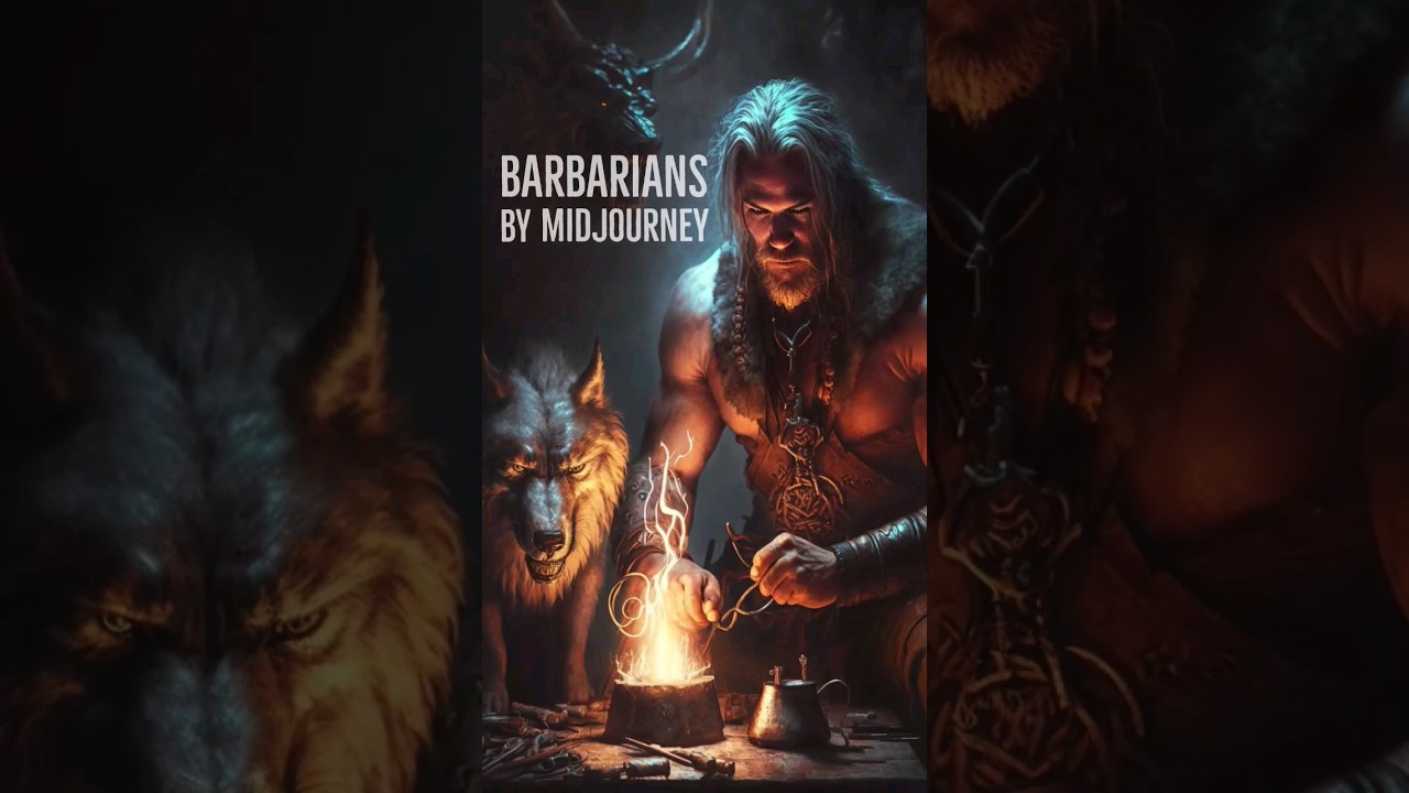 BARBARIANS by #MidJourney #AIart #midjourneycommunity #AIgenerated