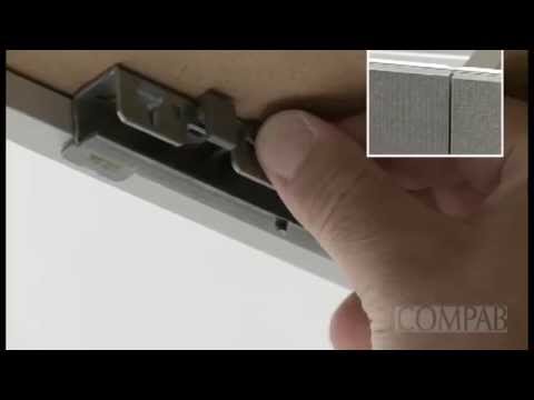 Compab Mobili Arredo Bagno   Regolazione cassetti legno Guide e Video fai da te