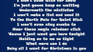 Vazquez Sounds - All I Want For Christmas Is You - lyrics