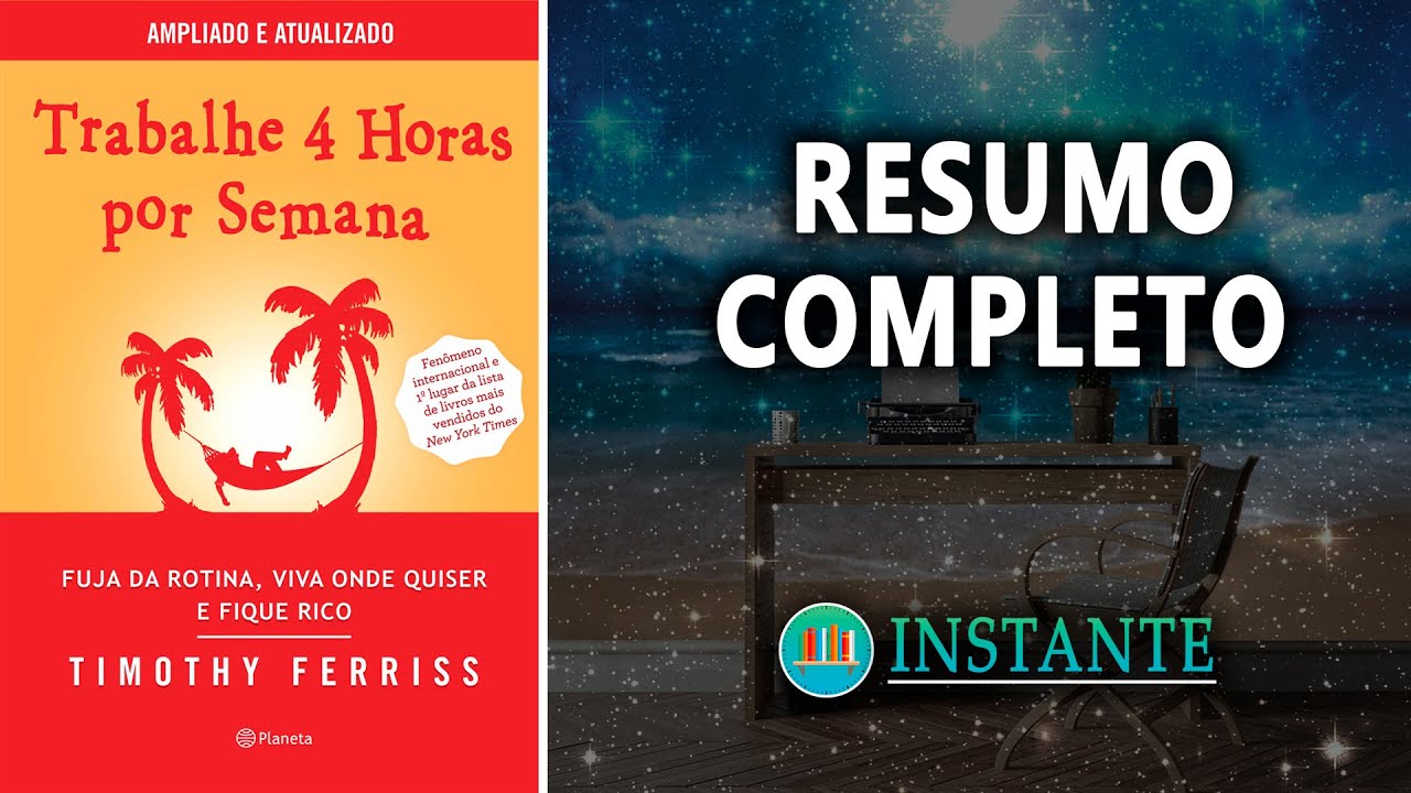Trabalhe 4 Horas por Semana | Tim Ferriss | Resumo Completo do Livro | Audiobook